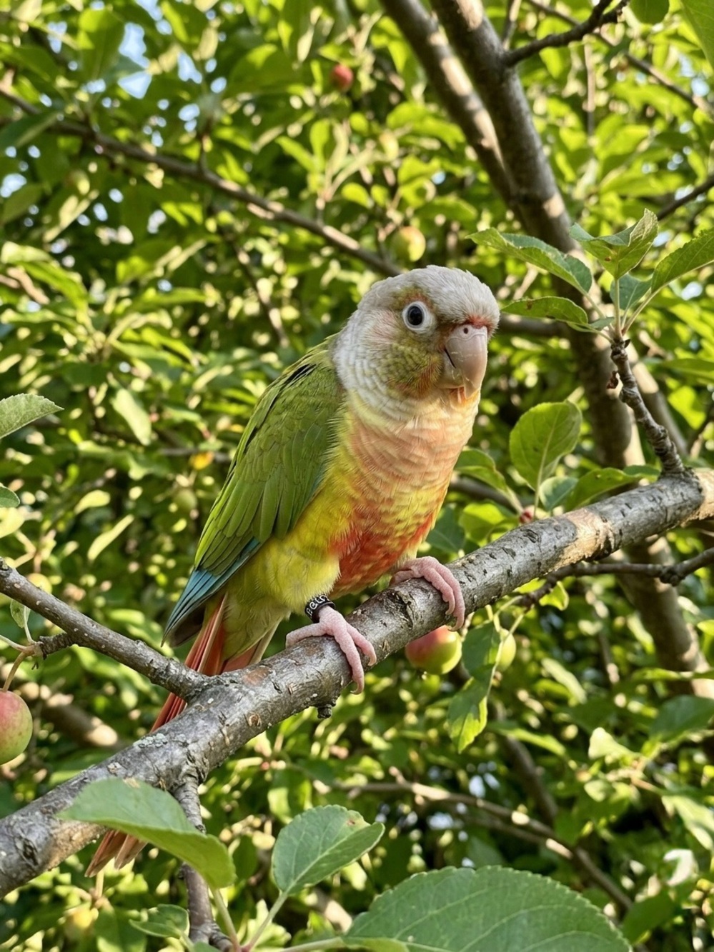 Green & Yellow Parrot Photography Print - Home Art Photography
